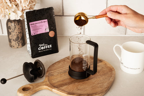 A simple guide to brewing coffee in a cafetière/French press