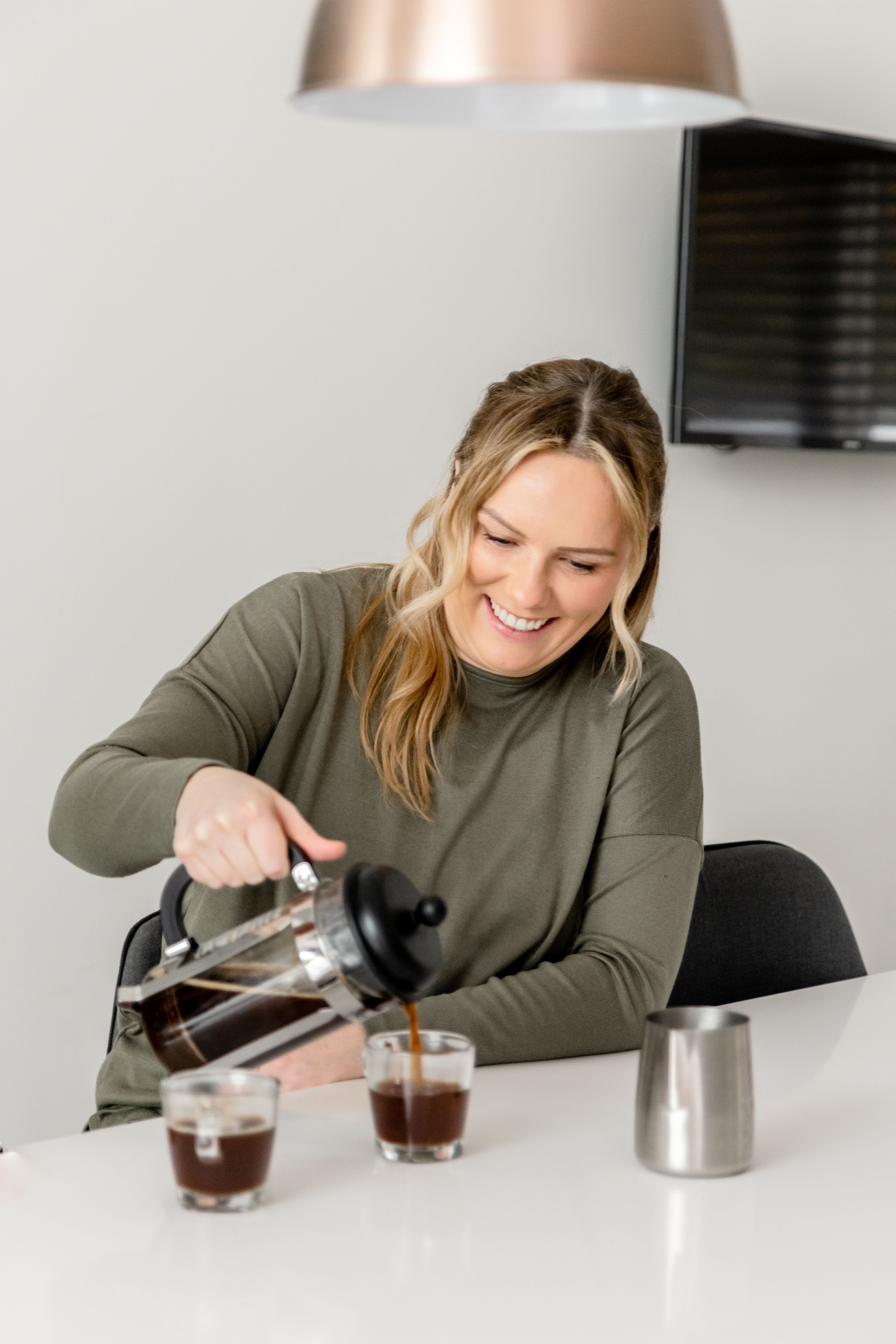 A simple guide to brewing coffee in a cafetière/French press