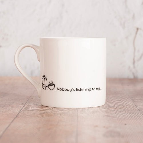 Bone China Large Balmoral Mug